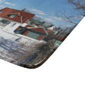 Coney Island Lighthouse, New York Cutting Board Schneidebrett (Ecke)