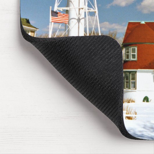 Coney Island Lighthouse, New York Mousepad (Ecke)