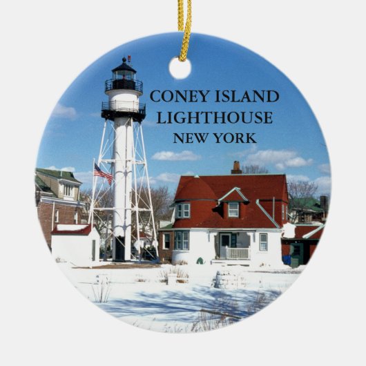 Coney Island Lighthouse, New York Ornament (Vorne)