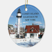 Coney Island Lighthouse, New York Ornament (Links)