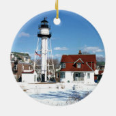 Coney Island Lighthouse, New York Ornament (Hinten)