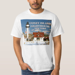 Coney Island Lighthouse, New York T - Shirt