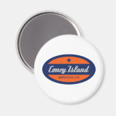 Coney Island Magnet (Vorderseite/Rückseite)
