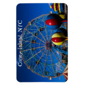 Coney Island New York City Foto Magnet (Vertikal)