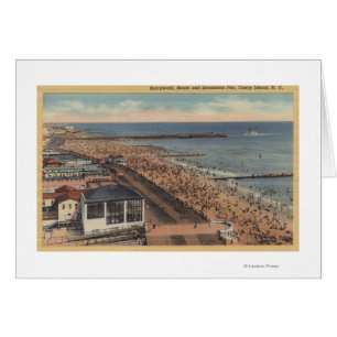 Coney Island, New York - Promenade, Strand