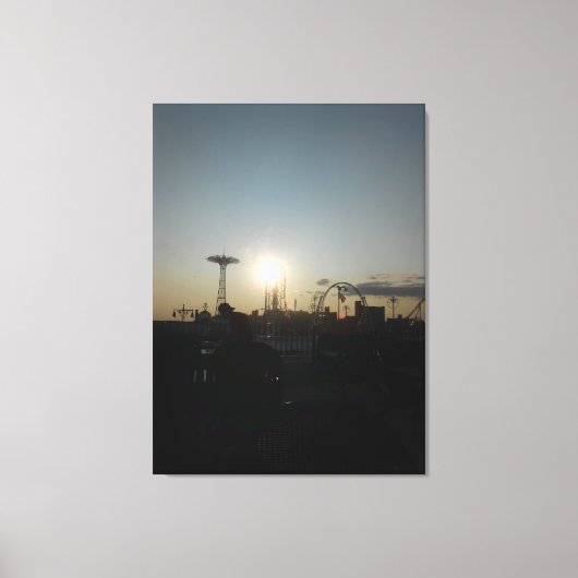 Coney Island, New York, USA Leinwanddruck (Vorderseite)