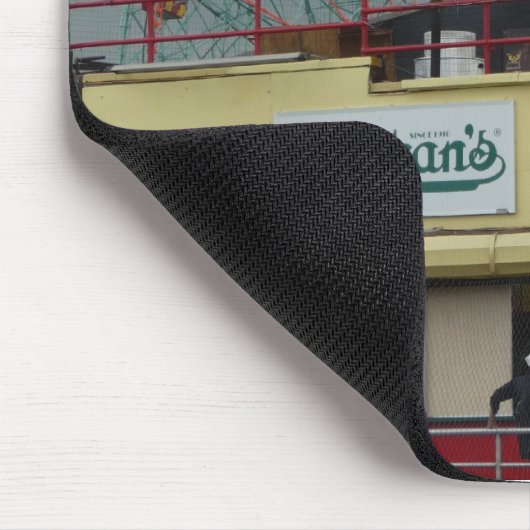 Coney Island NY durch Nathans Mousepad (Ecke)