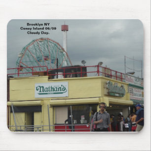 Coney Island NY durch Nathans Mousepad