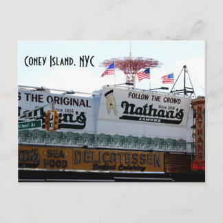 Coney Island, NYC Postkarte