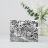 Coney Island Pool-1824025.bw.jpg Postkarte (Stehend Vorderseite)