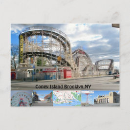 Coney Island Postcard Postkarte
