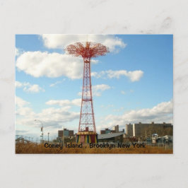 Coney Island Postcard Postkarte