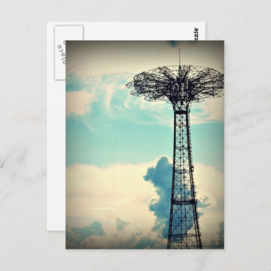 Coney Island Postcard Postkarte (Vorne/Hinten)