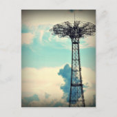 Coney Island Postcard Postkarte (Vorderseite)