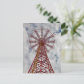 Coney Island Postcard Postkarte (Stehend Vorderseite)