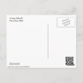 Coney Island Postcard Postkarte (Rückseite)