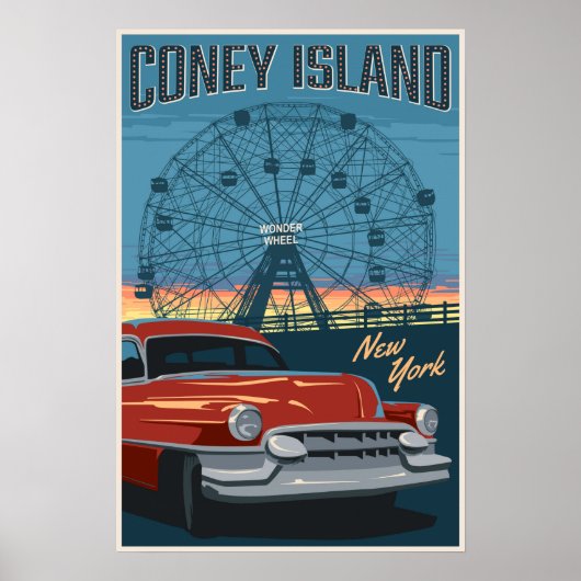 Coney Island Poster (Vorne)