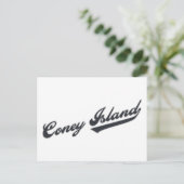 Coney Island Postkarte (Stehend Vorderseite)
