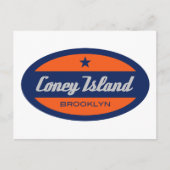 Coney Island Postkarte (Vorderseite)