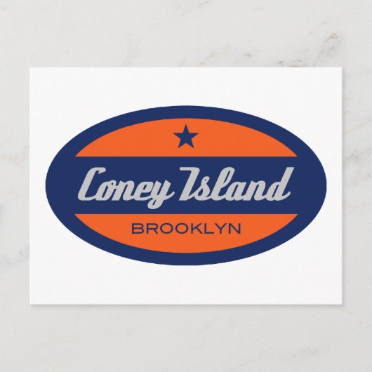 Coney Island Postkarte (Vorderseite)