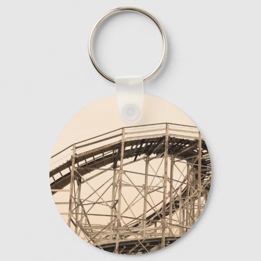 Coney Island Roller Untersetzer Schlüsselanhänger (Vorderseite)