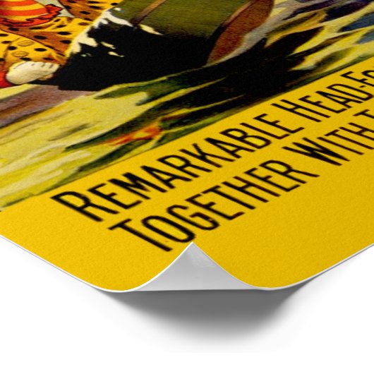 Coney Island Sideshow Poster (Ecke)