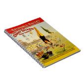 Coney Island Sideshow Poster Notizblock (Rechte Seite)