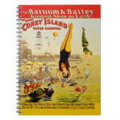 Coney Island Sideshow Poster Notizblock (Vorderseite)