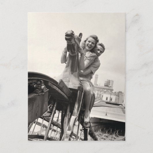 Coney Island Steeplechase Ride-1824064 Postkarte (Vorderseite)