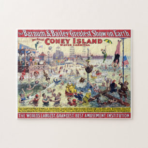 Coney Island Water Carnival, 1898 Puzzle
