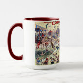 Coney Island Water Carnival, 1898 Tasse (Links)