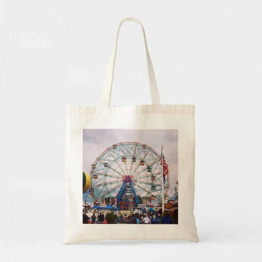 Coney Island Wonder Wheel Tragetasche (Vorne)