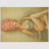 Confection Daydream – Pastel Macaron Rococo Seidenpapier (Vorderseite)