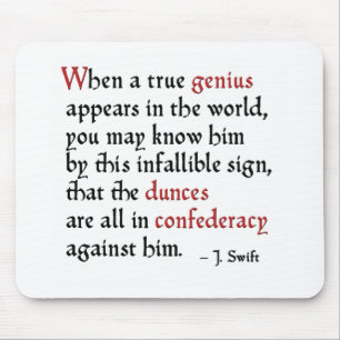 Confederacy der Klassenletzter Mousepad