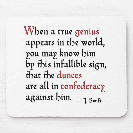 Confederacy der Klassenletzter Mousepad (Vorne)