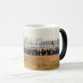 Confederate Line of Battle Coffee Mug Verwandlungstasse (VorderseiteRechts)