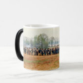 Confederate Line of Battle Coffee Mug Verwandlungstasse (Vorderseite Links)