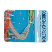 Confederation Bridge Kanada Magnet (Horizontal)