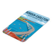 Confederation Bridge Kanada Magnet (Linke Seite)