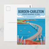 Confederation Bridge Kanada Postkarte (Vorne/Hinten)