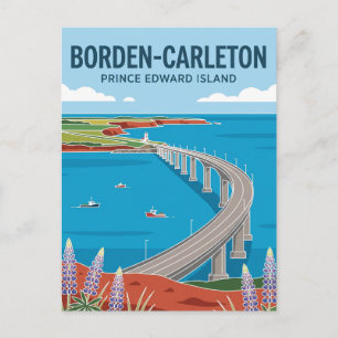 Confederation Bridge Kanada Postkarte