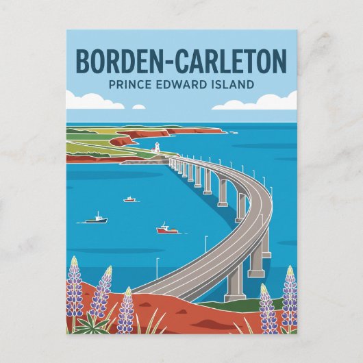 Confederation Bridge Kanada Postkarte (Vorderseite)