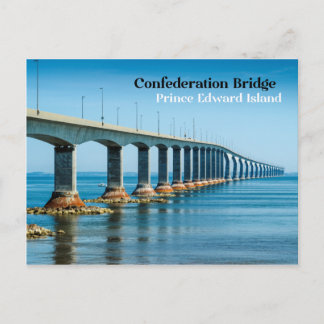 Confederation Bridge, Prince Edward Island Postkarte