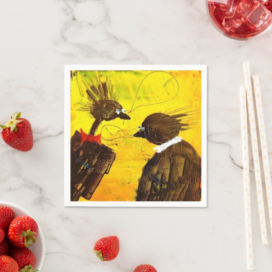 CONFERENCE CAW Cocktail Serviette (Beispiel)