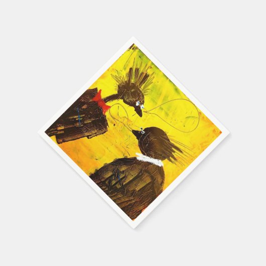 CONFERENCE CAW Cocktail Serviette (Ecke)