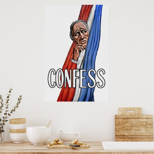 Confess ICS Poster (Küche)