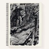 "Confess", Indianerfarbe zeichnend! Notizblock (Vorderseite)