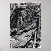 "Confess", Indianerfarbe zeichnend! Poster (Vorne)