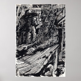 "Confess", Indianerfarbe zeichnend! Poster