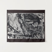 "Confess", Indianerfarbe zeichnend! Wandteppich (Vorderseite (Horizontal))